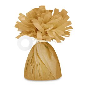 Léggömbsúly, nehezék bojtos, 140g, Papír, Okker