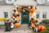 Gömb lufi 16" 40cm Orbz, Halloween