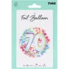 Szám, Számos lufi 18" 45cm - 70-es lufi, Rainbow
