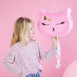 Pinata játék, Rózsaszín cica