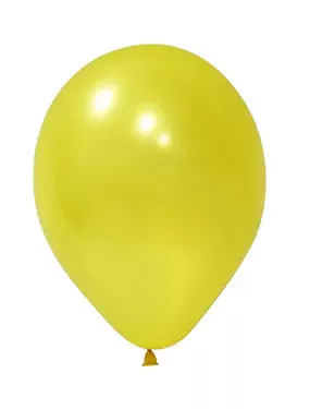 BALONEVI lufi, 12" 30cm, 100db/cs, Metallic Yellow, Metál Sárga