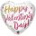 Fólia lufi 18" 45cm "Happy Valentines Day " szív