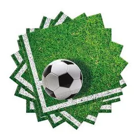 Szalvéta 33x33cm 20db foci, football 86869