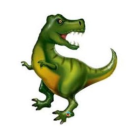 Óriás lufi 42" 107cm dinoszaurus, T-Rex