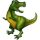 Óriás fólia lufi 42" 107cm dinoszaurus, T-Rex