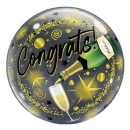 Bubbles lufi 22" 56cm , Congrats