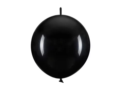 Latex lufi, Linking, 28cm-es, 20db, Fekete