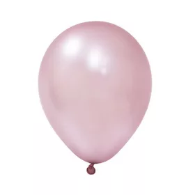   BALONEVI lufi, 12" 30cm, 12db/cs, Metallic Rose Pink, Metál Rózsaszín
