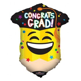 Ballagási óriás fólia lufi 28" 72cm bagoly, 1011085256-28, héliummal töltve