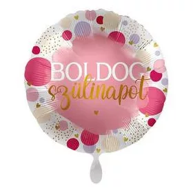 Szülinapi lufi 17" 42cm Boldog Szülinapot, 70293 