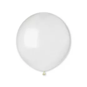 Gömb lufi 19" (48cm-es) léggömb, Átlátszó