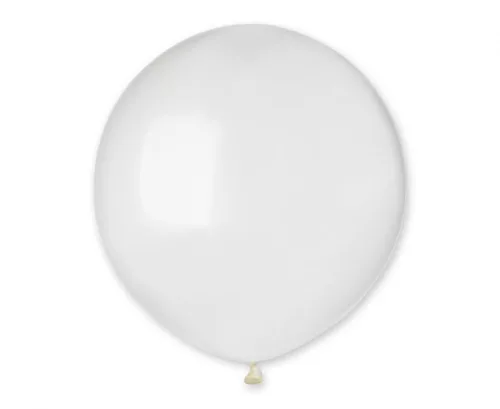 Gömb lufi 19" (48cm-es) léggömb, Átlátszó