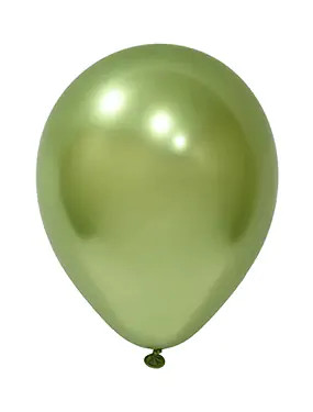 BALONEVI Latex lufi, 12" 30cm, 50db/cs, Krom Light Green, Króm Világoszöld