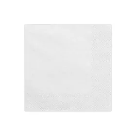 Szalvéta 33x33cm egyszínű 20db, Fehér