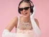 Tortabeszúró, tortadísz, Happy Birthday, Glitter ezüst