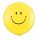 3 feet 91cm latex léggömb Smiley, Emoji, 29211bo