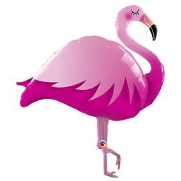 Óriás fólia lufi 46"  117 cm flamingo, 57807