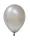BALONEVI lufi, 12" 30cm, 100db/cs, Metallic Silver, Metál Ezüst
