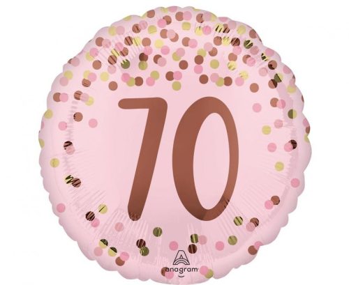 Szám, Számos fólia lufi 18" 45cm - 70-es lufi
