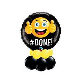   Asztaldísz - lufikompozíció  - ballagásra, diplomaosztóra, 47485