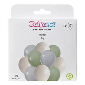 Lufi 12", 30cm 10db vegyes színek, Winter