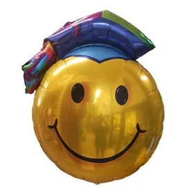 Ballagási óriás lufi 38" 96cm Smile