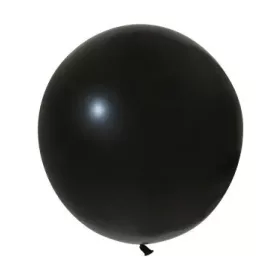 BALONEVI lufi 24" 60cm, 10db/cs, Pastel Black, Fekete