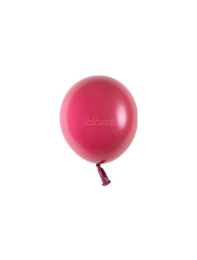 BALONEVI Latex lufi, 5", 13cm, 100db/cs, Pastel Cherry, Bordó