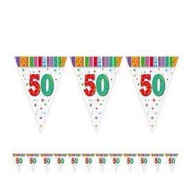 Zászlófüzér 50-es számmal, 5m, Radiant, 21328