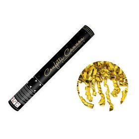 Konfetti ágyú 40cm arany szalagokat kilövő