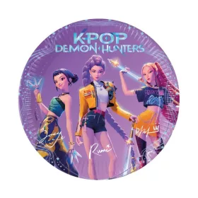 Papírtányér 23cm 8db K-Pop