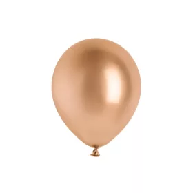   Lufi 12" (30cm-es) chrome, Glossy színek -  10db/csomag, Glossy Rosegold