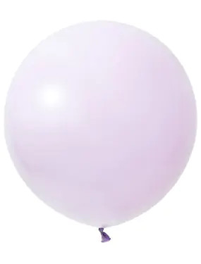 BALONEVI Latex lufi 24" 60cm, 3db/cs, Pastel Macaron Lilac, Macaron Lila