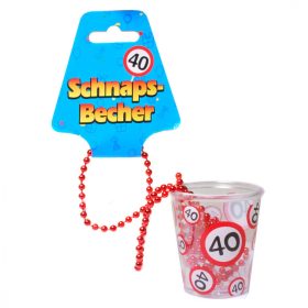 Nyaklánc pohár feles 40.