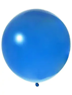 BALONEVI Latex lufi 24" 60cm, 3db/cs, Pastel Blue, Kék