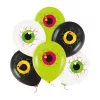 Halloween latex lufi 11" 28cm, 6db