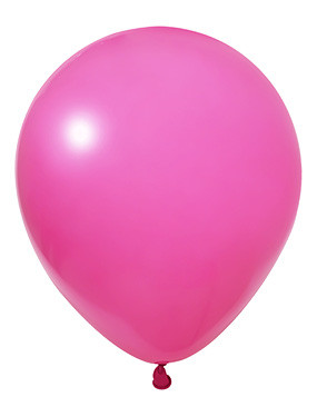 BALONEVI Latex lufi 18" 45cm, 25db/cs, Pastel Fuchsia, Fukszia