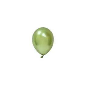   BALONEVI Latex lufi, 5", 13cm, 100db/cs, Chrome Light Green, Króm Világoszöld