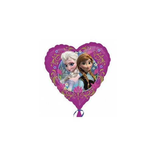 Fólia lufi 17" 43cm Jégvarázs - Disney Frozen Love, 2984201, héliummal töltve