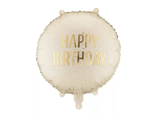 Szülinapi lufi 18" 45cm Happy Birthday