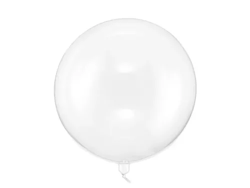 Buborék lufi gömb lufi 24" 60cm, átlátszó