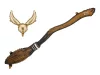 Dekor lufi, Harry Potter, cikesz és varázsseprű, csak levegővel tölthető