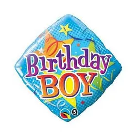 Szülinapi lufi 18" 45cm Birthday Boy