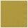 Szalvéta 33x33cm egyszínű 20db  arany p3322