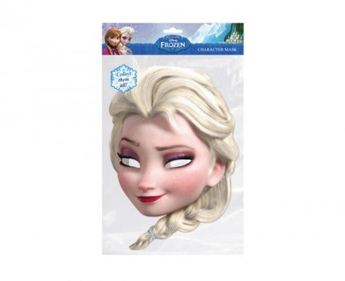 Karton maszk - Elsa, Jégvarázs, Frozen