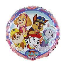 Fólia lufi 17" 43cm Mancs őrjárat, Paw Patrol