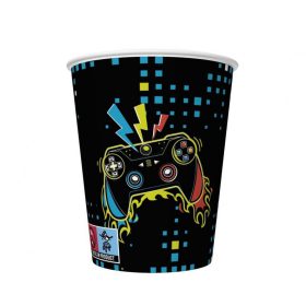 Papírpohár 2dl, 6db, Gamer, Joystick