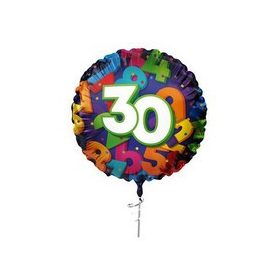 Szám, Számos lufi 18" 45cm - 30-as lufi, 406030
