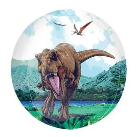 Mintás ORBZ gömb lufi 16" 40cm Jurassic World