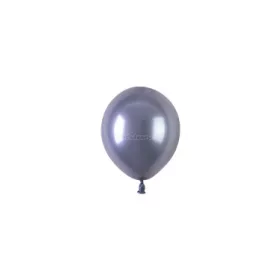  BALONEVI Latex lufi, 5", 13cm, 100db/cs, Rustic Ash, Selyemfényű Hamuszürke